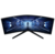 МОНИТОР 34" Samsung C34G55TWWI Black Сurved  (LED,  Wide,  3440x1440,  165Hz,  1ms,  178° / 178°,  250 cd / m,  2500:1,  +DP,  +НDMI,  )