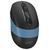Мышь A4Tech Fstyler FB10C черный / синий оптическая  (2400dpi) беспроводная BT / Radio USB  (4but)