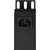 PDU 8 розеток C13 с LED выключателем, 1U,  вх. С14,  без шнура,  алюминиевый профиль