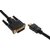 Кабель DVI-D- HDMI  24M / 19M   1.8м,  позолоченные контакты,  ферритовые кольца