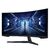 Монитор 34" SAMSUNG C34G55TWWI Odyssey G5 Black  (VA,  3440x1440,  HDMI+DP,  4 ms,  178° / 178°,  250 cd / m,  2500:1,  165Hz,  Curved)