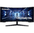 МОНИТОР 34" Samsung C34G55TWWI Black Сurved  (LED,  Wide,  3440x1440,  165Hz,  1ms,  178° / 178°,  250 cd / m,  2500:1,  +DP,  +НDMI,  )