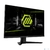 Монитор MSI 27" Mag 274QF X24 черный IPS LED 16:9 HDMI полуматовая HAS Piv 1000:1 178гр / 178гр 2560x1440 240Hz DP Quad 2K  (1440p) USB 6.05кг