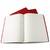Блокнот Moleskine CAHIER JOURNAL CH123 XLarge 190х250мм обложка картон 120стр. нелинованный клюквенный  (3шт)