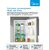 Холодильник Midea MDRB469MGF46I 2-хкамерн. нержавеющая сталь