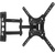 Кронштейн для телевизора Ultramounts UM 870 черный 23"-55" макс.30кг настенный поворот и наклон