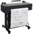 Широкоформатный принтер HP DesignJet T630 Printer  (24", 4color, 2400x1200dpi, 1Gb, 30spp (A1), USB / GigEth / Wi-Fi, stand, mediabin, rollfeed, sheetfeed, tray50 (A3 / A4),  autocutter, GL / 2, RTL, repl. 5HB09A,  5ZY59A)