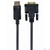 Кабель-переходник DisplayPort  (M) в DVI-D  (M) 1.8м GemBird <CC-DPM-DVIM-6>