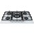 Газовая варочная поверхность MBS PG-801WH стекло белое