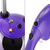 Отпариватель напольный Kitfort КТ-9133 1580Вт фиолетовый / черный