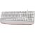 Defender Проводная клавиатура Atom HB-546 RU, белый, 104+FN, 1.8м
