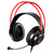 Наушники с микрофоном A4Tech Bloody G200S черный / красный 2м мониторные USB оголовье  (G200S USB /  BLACK +RED)