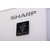 Холодильник Sharp /  183x89.2x77.1 см,  объем камер 394+211,  No Frost,  морозильная камера снизу, белый