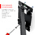 Кронштейн для телевизора Holder LCD-5566-B черный 32"-55" макс.45кг настенный поворотно-выдвижной и наклонный