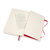 Блокнот Moleskine CLASSIC SOFT EXPENDED QP616EXPF2 Large 130х210мм 400стр. линейка мягкая обложка красный