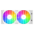 Жидкостная система охлаждения ID-Cooling SL240 XE WHITE  / LCD SCREEN  / 300W  / all Intel  / all AMD