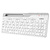 Клавиатура A4Tech Fstyler FBK25 белый / серый USB беспроводная BT / Radio slim Multimedia