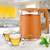 Чайник электрический Kitfort KT-6124-4 1.2л. 2200Вт оранжевый  (корпус: пластик)
