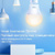 TP-Link Tapo L510E Smart WiFi Bulb,  A60 size,  E27 base,  8.7W,  2700K warm white, 800 lumens brightness and dimmable,  802.11b / g / n 2.4G WiFi connection
