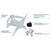 Kromax ATLANTIS-45 white,  Кр. стал. наст. для TV 22"-65",  max 45 кг,  5 ст св.,  нак. +5°-15°,  пов. 160°,  от ст. 55-470 мм,  max VESA 400x400 мм