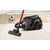 Пылесос Bosch BGS41POW1 700Вт черный / красный