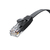 GCR Патч-корд PROF плоский прямой 3.0m,  UTP медь кат.6,  черный,  30 AWG,  ethernet high speed 10 Гбит / с,  RJ45,  T568B,  GCR-52870