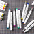 Набор маркеров перманентных Deli 70801-24 двойной пиш. наконечник 1-7мм 24цв. пластиковая туба