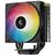 Кулер для процессора DEEPCOOL AG400 BK ARGB V2 LGA1851 / 1700 / 1200 / 115X / AM5 / AM4  (18шт / кор,  TDP 220W,  PWM,  ARGB Fan 120mm,  4 тепл. трубки,  черный) RET