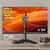 ONKRON D101FS BLACK Кронштейн для монитора 10-32" макс. 100*100,  настольная подставка,  наклон -85?+45? поворот 360?,  вылет от основание 0-113мм,  макс.перемещение по вертикали 200-380мм,  нагрузка 10кг,  портрет / альбом ориентиция