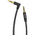 Кабель Vention аудио Jack 3, 5 mm M / Jack 3, 5 mm M угол 90  - 0.5м Черный