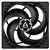 Вентилятор Arctic Cooling Вентилятор корпусной ARCTIC P14  (black / black) - retail  (ACFAN00123A)  (701549) {56}