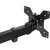 Кронштейн для мониторов ЖК Buro M042 черный 17"-27" макс.8кг настольный поворот и наклон