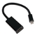 Cablexpert Переходник miniDisplayPort - HDMI,  20M / 19F,  кабель 15см,  черный,  пакет  (A-mDPM-HDMIF-02)