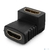 Gembird A-HDMI-FFL HDMI-HDMI 19f / 19f Переходник угловой позол.разъемы