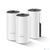 Домашняя Mesh Wi-Fi система TP-Link Deco M4 (3-pack) AC1200,  3 устройства,  до 300 Мбит / с на 2, 4 ГГц + до 867 Мбит / с на 5 ГГц,  2 встр. антенны,  2 гиг. порта  (автоопределение WAN / LAN)