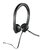 Наушники с микрофоном Logitech H650E черный 1.1м