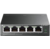 5-port 10 / 100 Mbps unmanaged switch with 4 PoE ports,  metal case,  desktop installation,  PoE budget-41w