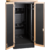 Шкаф LANMASTER SOUNDPROOF звукоизолированный 24U 750x1130 мм,  отделка под дерево,  цвет лиственница