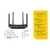 TP-Link Archer C6 AC1200 Dual Band Wireless Gigabit Router,  867Mbps at 5GHz + 300Mbps at 2.4GHz,  802.11ac / a / b / g / n,  5 Gigabit Ports,  4 fixed antennas