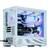 ZALMAN P30 AIR,  MATX,  WHITE,  WINDOW,  2xCombo  (3.5'' or 2.5''),  3x2.5",  1xUSB TYPE-C,  1xUSB3.0,  FRONT 2x140mm ARGB,  REAR 1x140mm ARGB