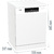 Посудомоечная машина Gorenje GS642E90W белый  (полноразмерная)
