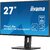 Монитор Iiyama 27" ProLite XUB2797UHSNP-B1 черный IPS LED 4ms 16:9 HDMI M / M матовая HAS Piv 1300:1 350cd 178гр / 178гр 3840x2160 60Hz DP 4K USB 6.3кг