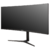 IRBIS NobleView 38'' LED Monitor 3840x1600,  21:9,  IPS,  300 cd / m2,  2000:1,  3ms,  HDMI,  DP USB-C (65W) USB-Ax2 USB-B 75Hz Tilt Height Swivel Speak VESA Black 3y   (China)