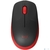 Мышь Logitech M190 красный / черный оптическая  (1000dpi) беспроводная USB  (2but)