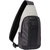 Рюкзак слинг мужской Piquadro Brief2 Special CA4536BR2S / GRN серый / черный нейлон / натур.кожа