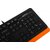 A4 Fstyler F1010 Клавиатура + мышь клав:черный / оранжевый мышь:черный / оранжевый USB