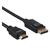 Кабель GoPower DisplayPort  (m)-HDMI  (m) 1.8м ПВХ ver.2.0 черный  (1 / 100)