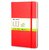 Блокнот Moleskine CLASSIC QP012R Pocket 90x140мм 192стр. нелинованный твердая обложка фиксирующая резинка красный