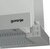 Вытяжка встраиваемая Gorenje TH60E5X черный управление: кнопочное  (1 мотор)