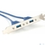Gembird Планка в сист блок   2xUSB 3.0 / 20pin мат.платы  (CC-USB3-RECEPTACLE )